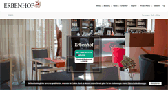 Desktop Screenshot of erbenhof.de